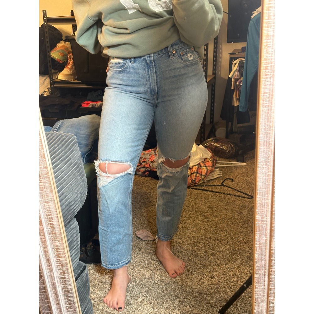 Gap Distressed Cheeky Jeans